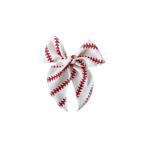 Baseball Stitches // Midi Fay Bow