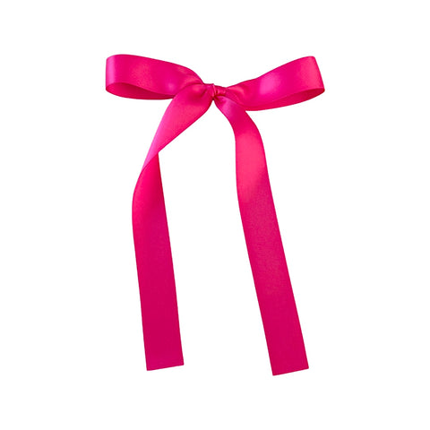 Hot Pink // Dainty Ribbon Bow