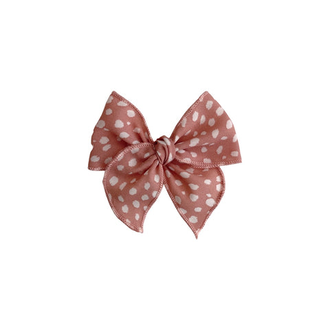 Spotted in Pink // Mini Fay Bow