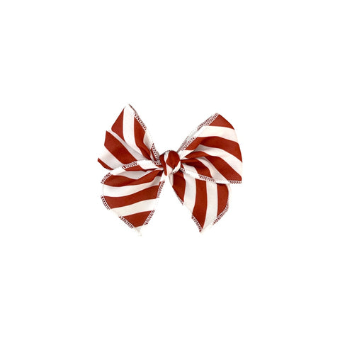 Candy Cane Stripes // Mini Fay Bow